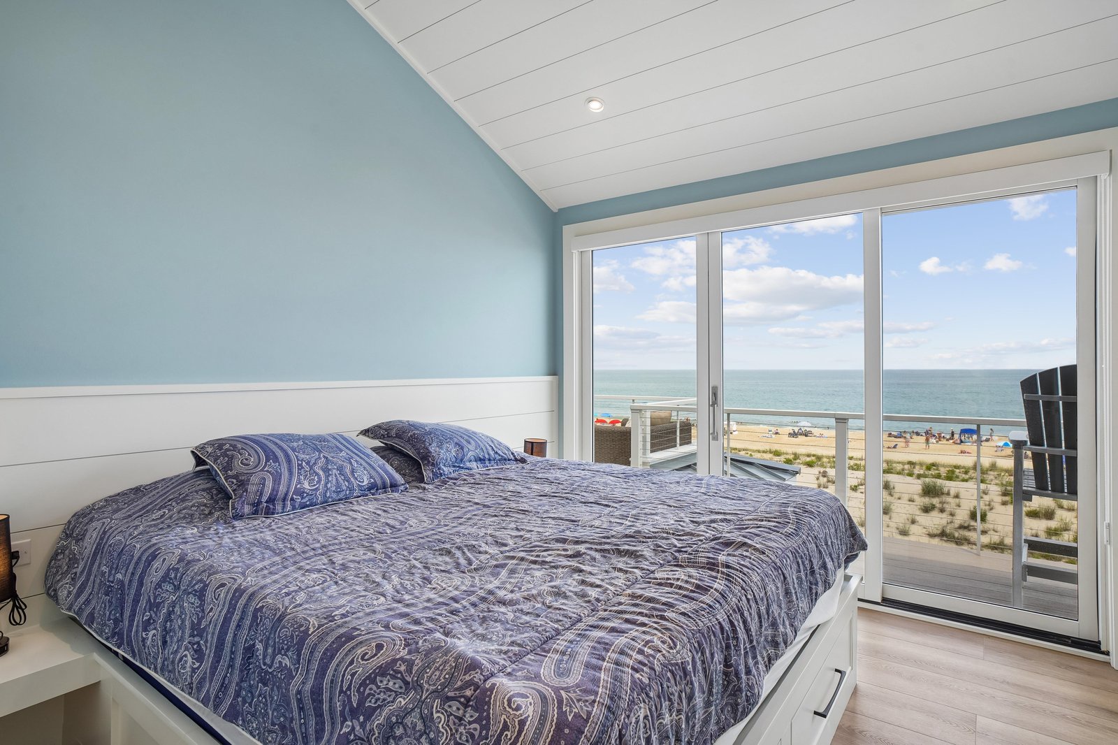 Wake up to the soothing sound of waves and gaze out at endless sea and sand from your restful bedroom retreat.