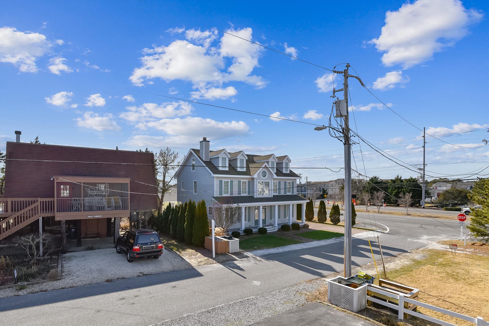 Charming coastal property situated in a peaceful residential neighborhood, just moments from the beach and local attractions.