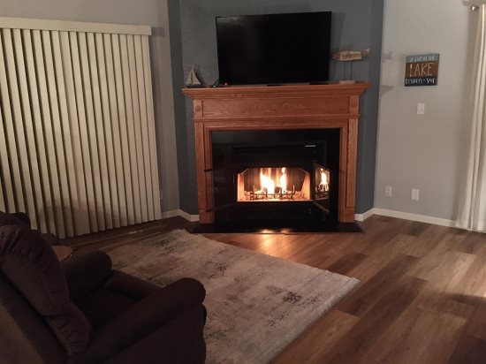 Living Room W/ Fireplace