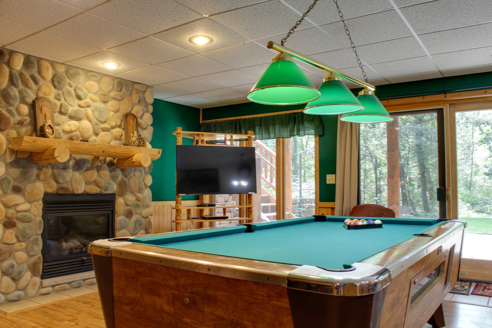 Lower Level W/Pool Table