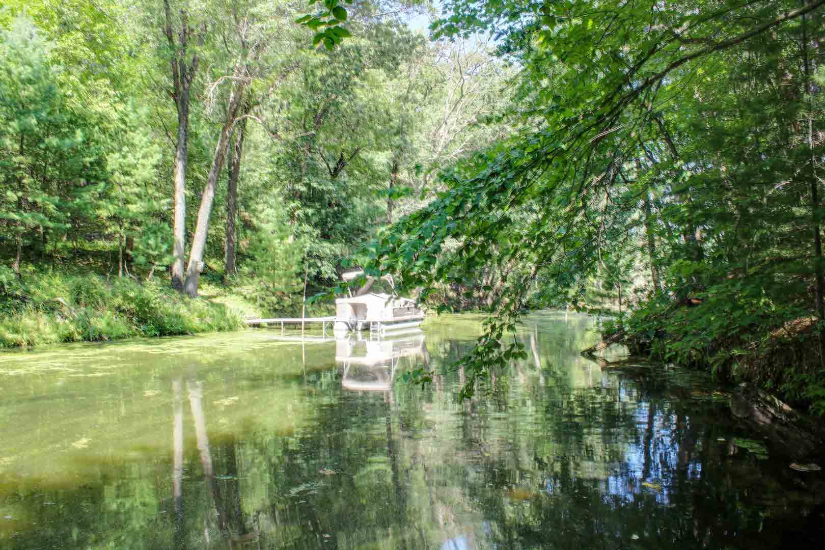 Pickerel Slough-Canal of Mirror Lake