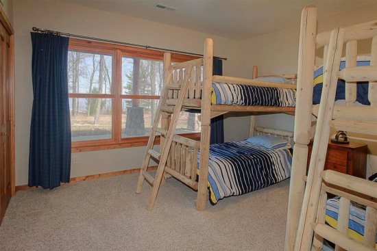 2 Bunk Beds Bedroom Lower Level