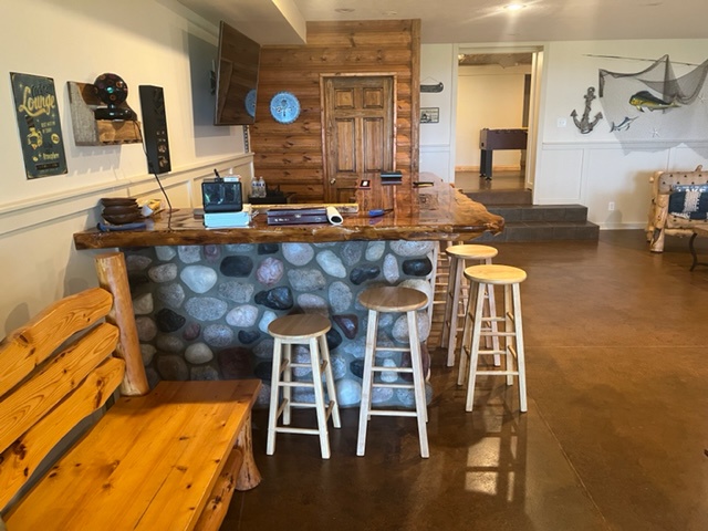 Bar area