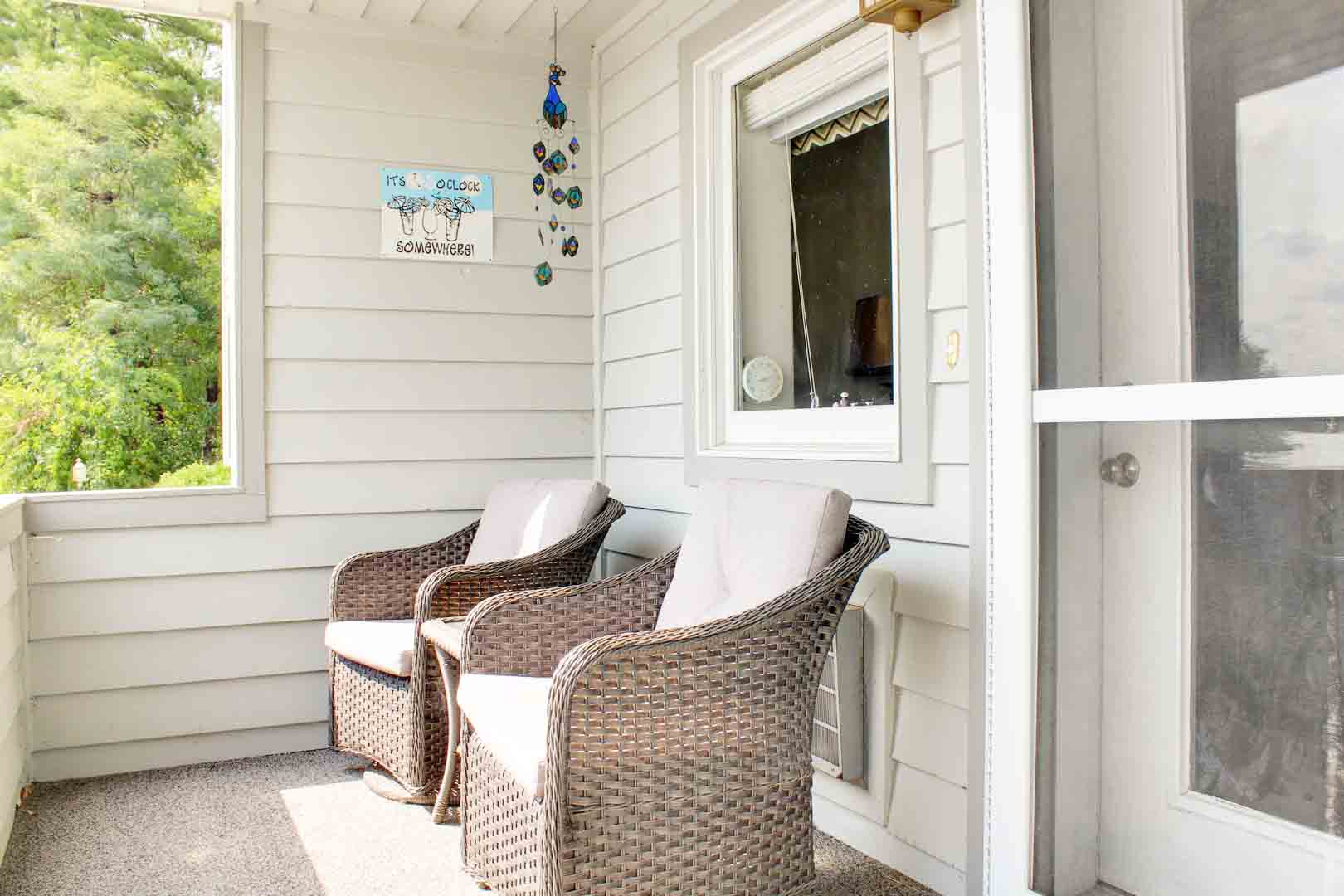 Porch Overlooking Lake Delton