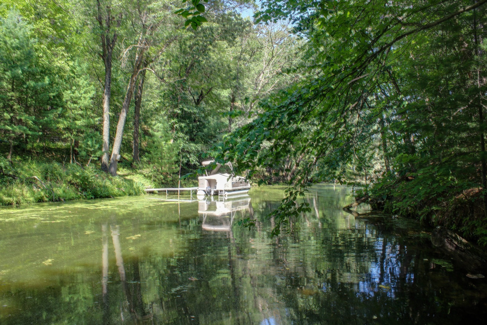 Pickerel Slough-Canal of Mirror Lake
