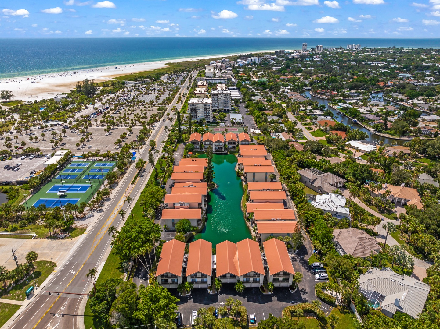 Our House at the Beach, Aerial View