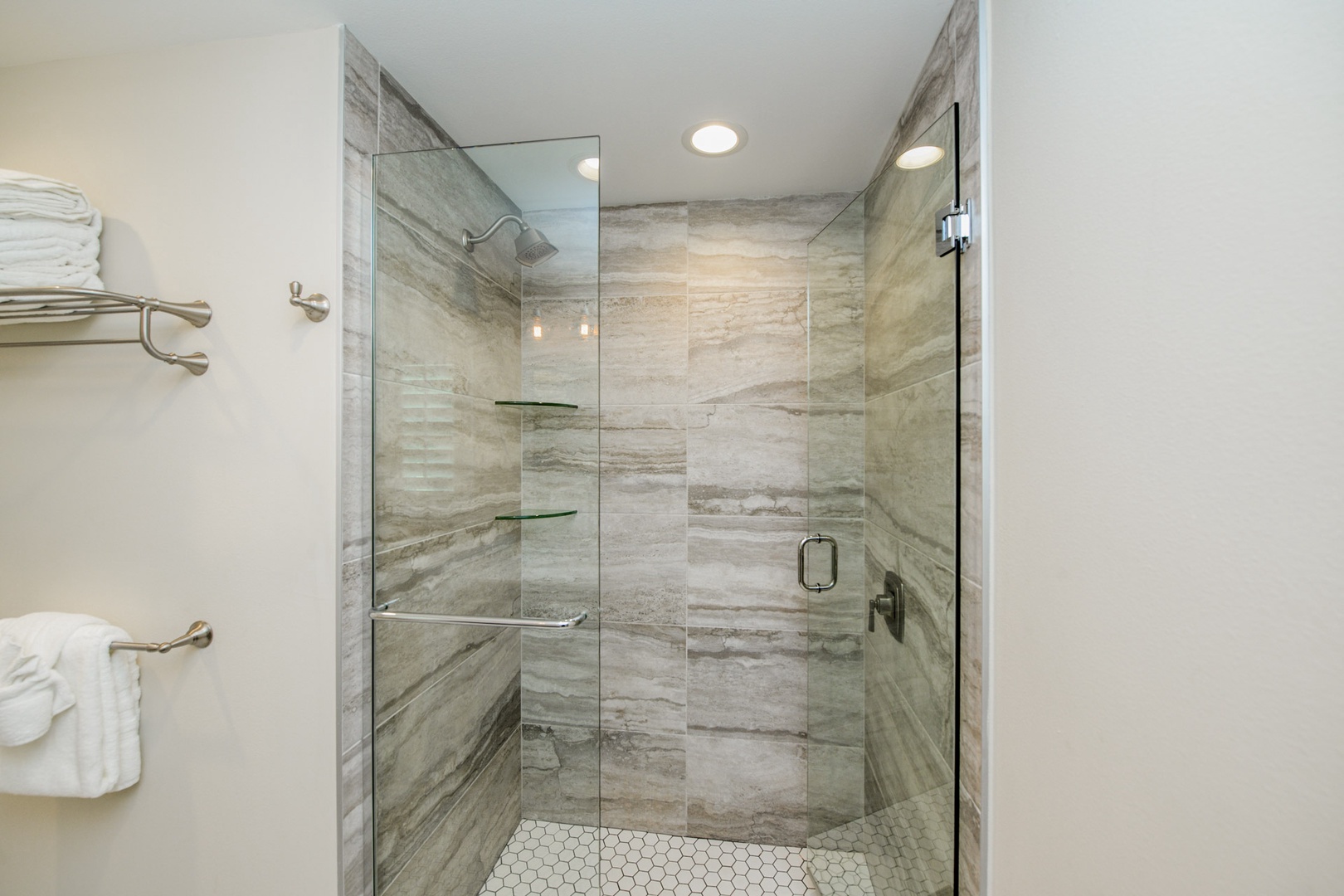 Primary Ensuite Bathroom with Walk In Shower