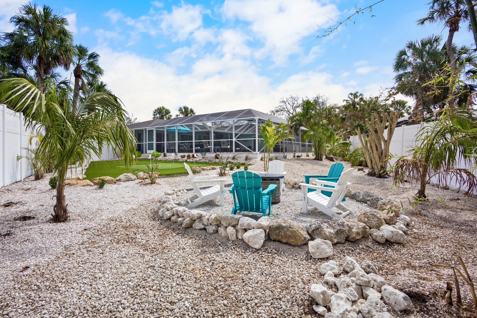 Outdoor Lounge Area