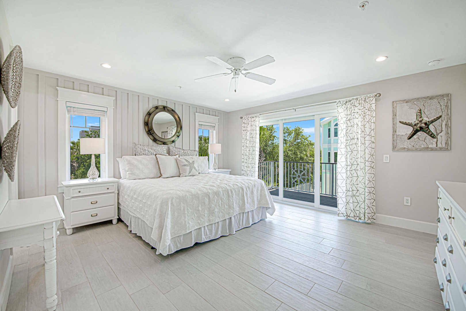 Bedroom 5 - King Bed w/ Balcony and En Suite Bath