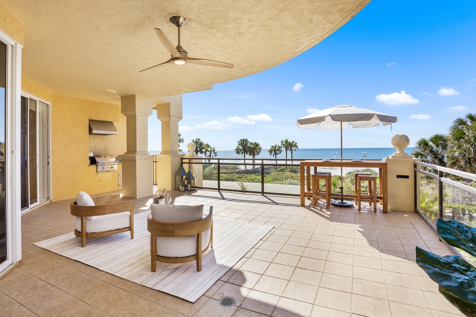 Beachfront Patio