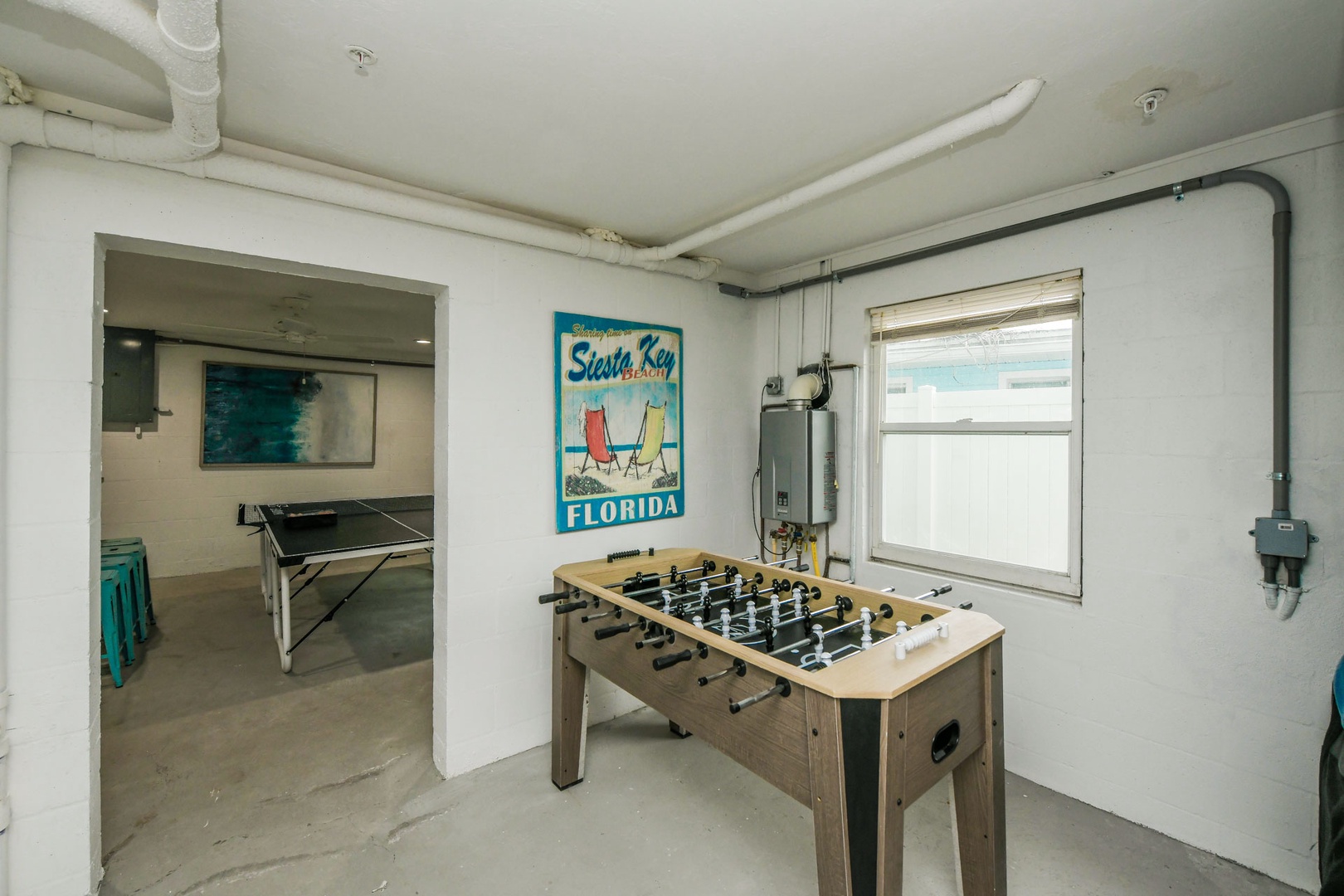 Game Room - Foosball and Ping Pong