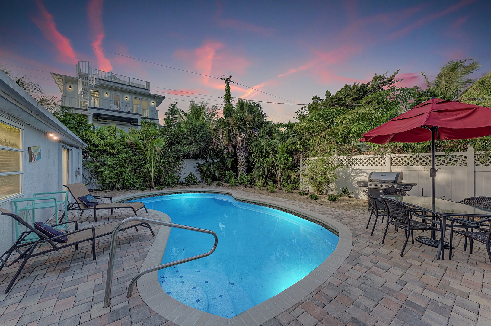 Private Pool and Patio