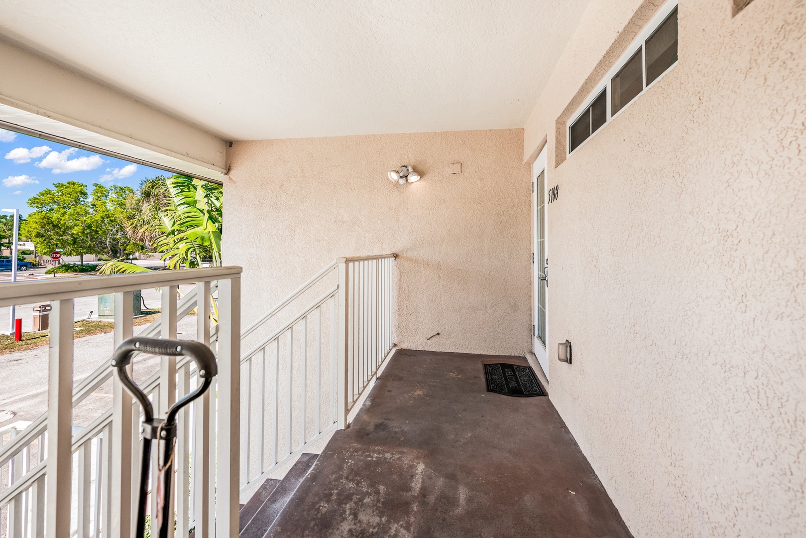 Exterior Stairs to unit