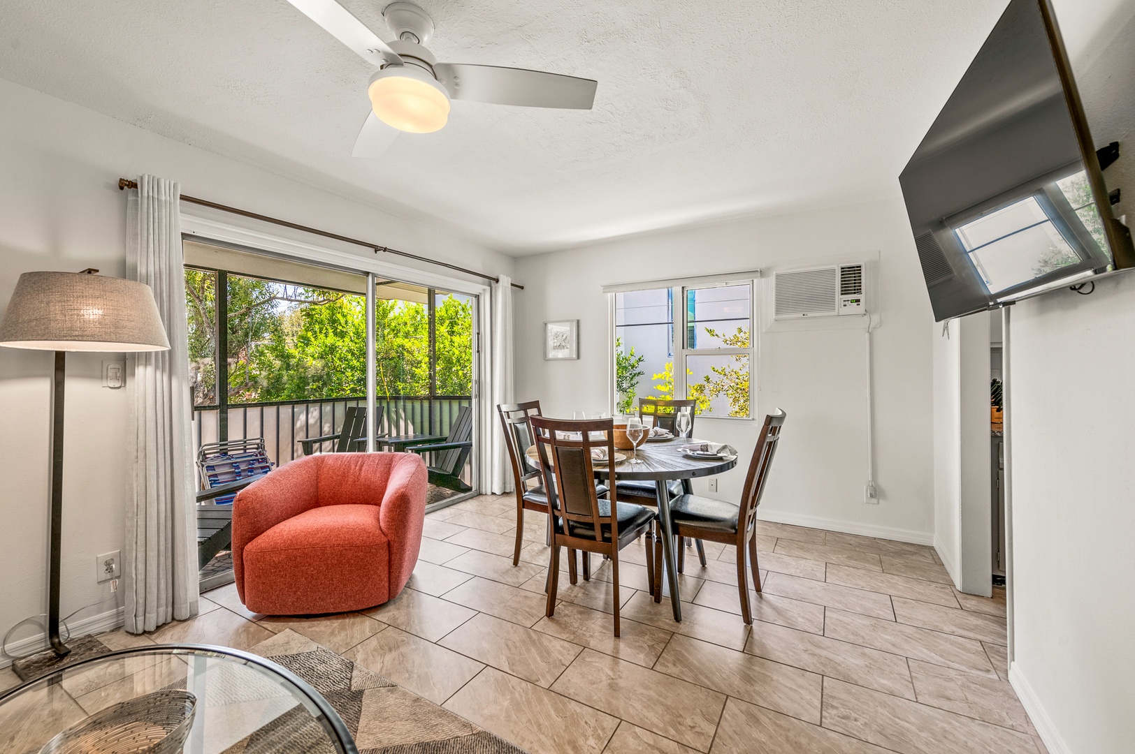 Dining and Living Area