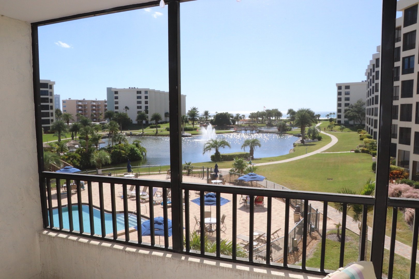 Private Lanai with a View