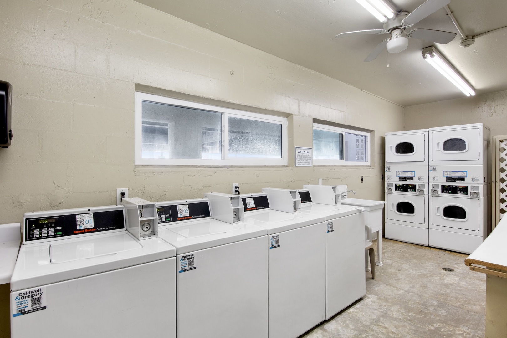 Shared Laundry Area