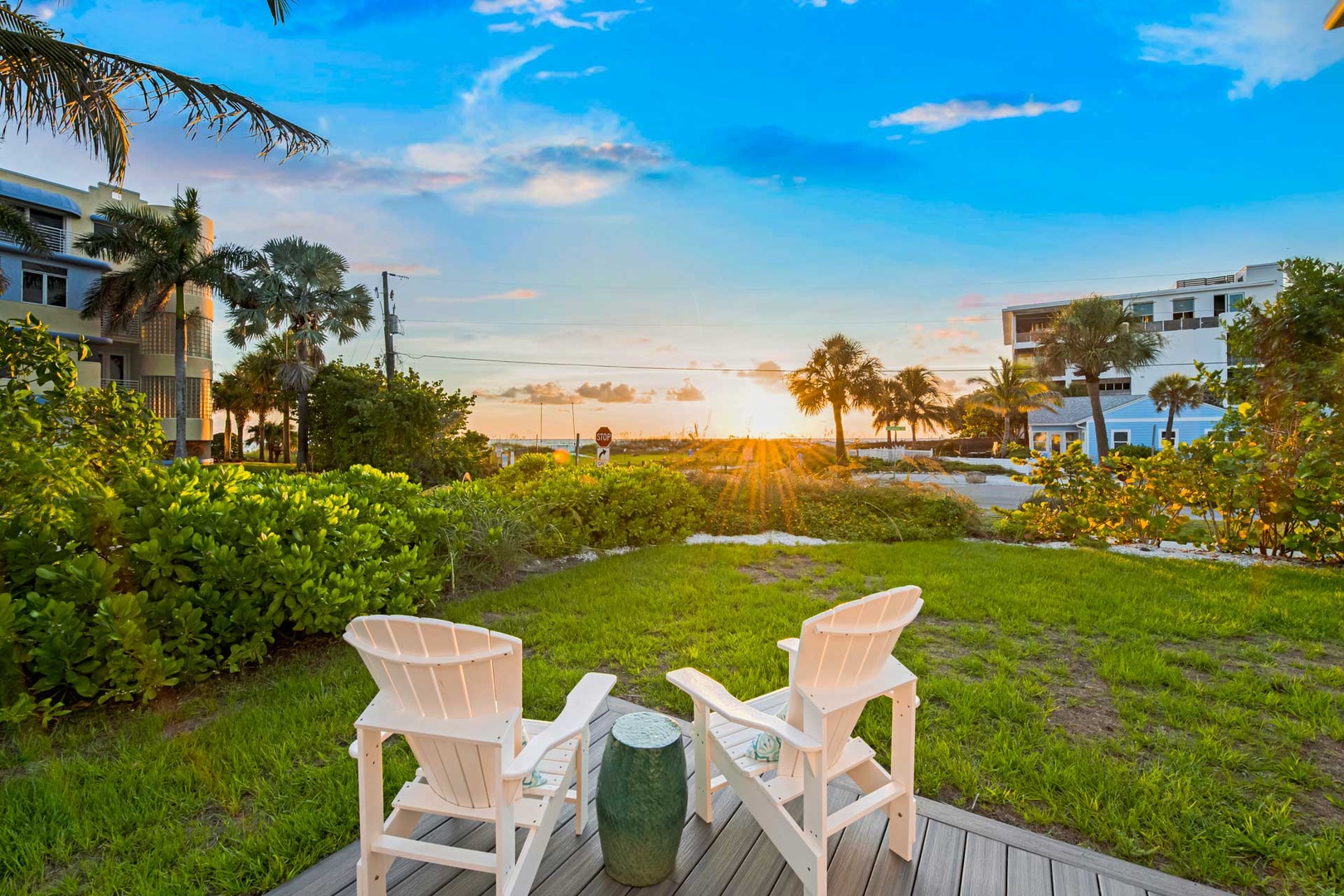 Enjoy a Cocktail while Watching Sunset