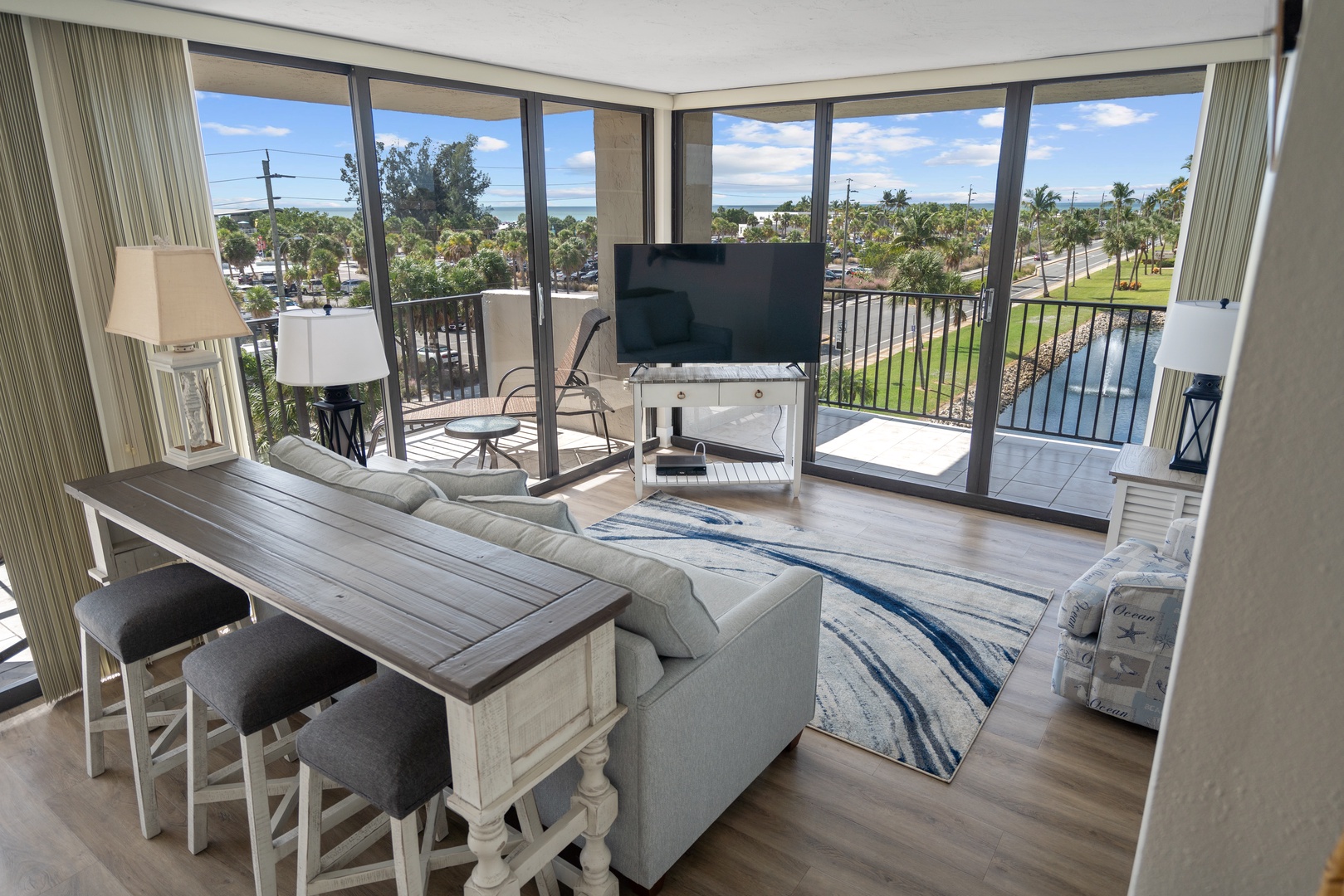 Panoramic Beach View