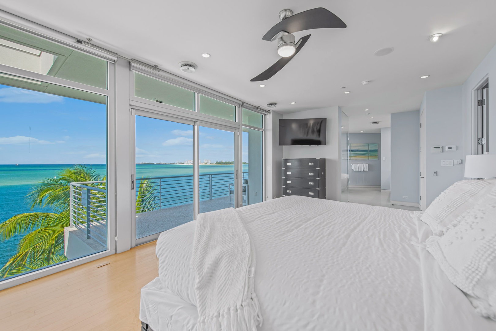 Master Bedroom with unbelievable views!