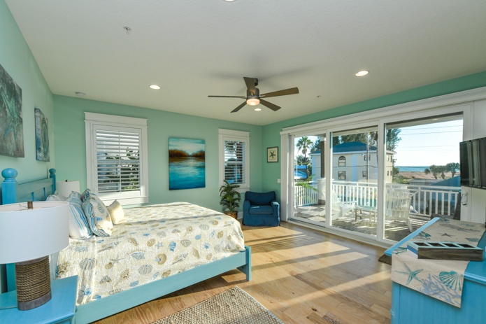 Master Bedroom - Views of the Beach