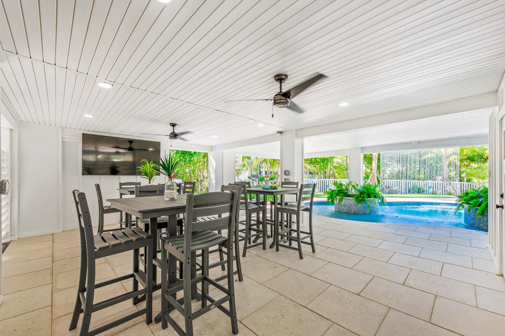 Covered Pool Patio