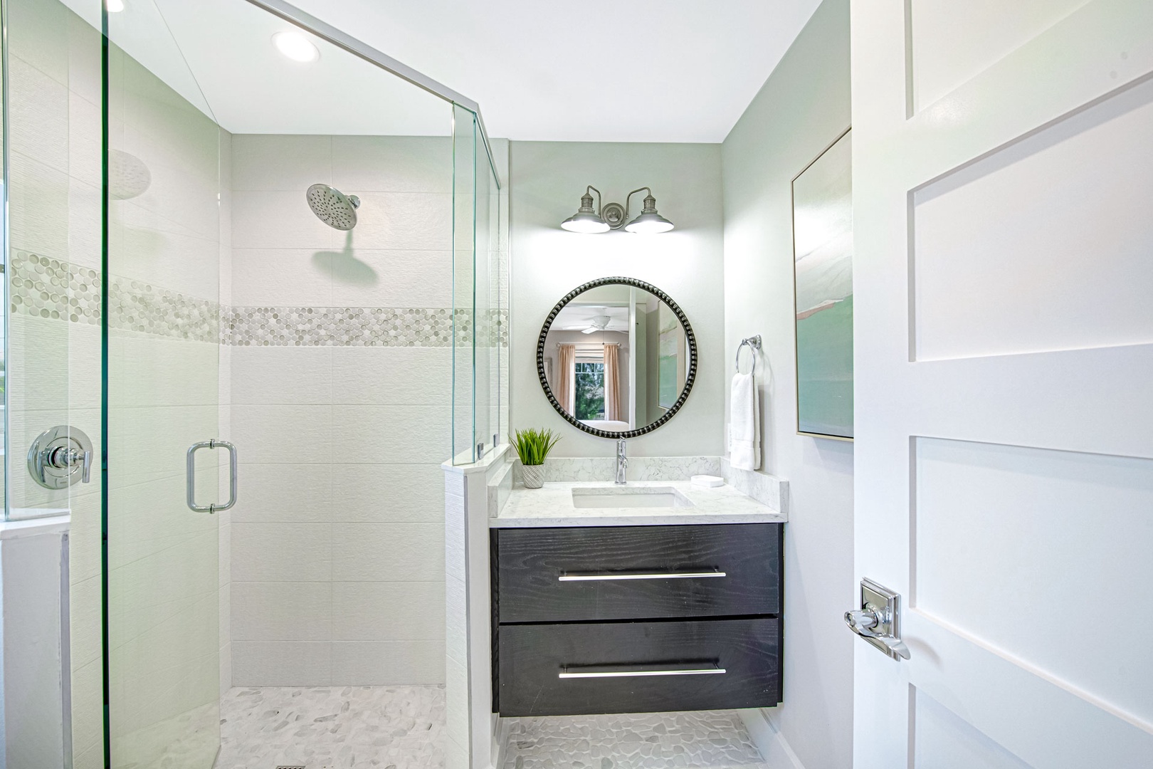 Bathroom 3 En Suite Bath - Vanity with Walk In Shower