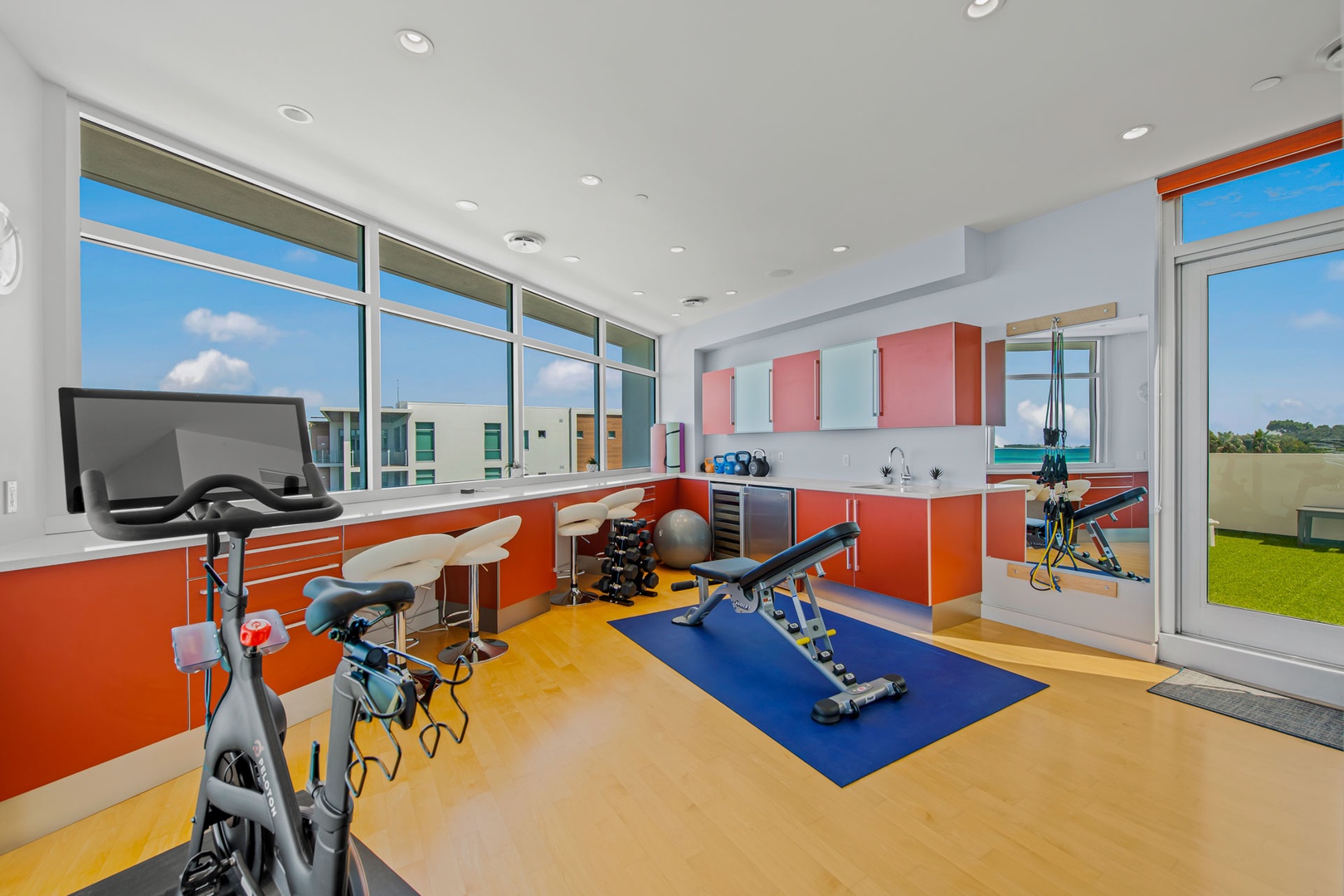 Gym with Roof Top Access