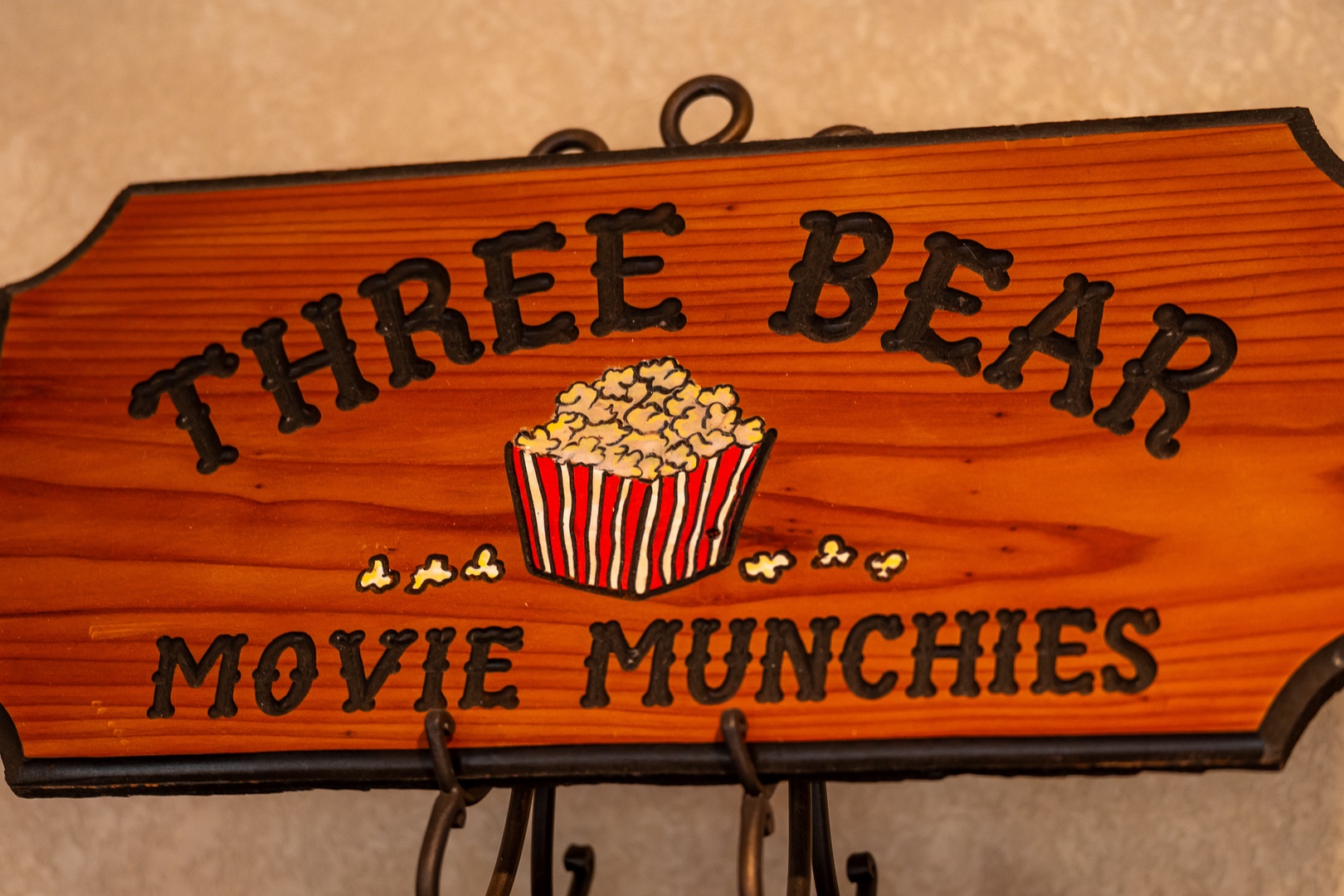 Your movie nights just got sweeter with this charming popcorn station ready for cozy evenings in.