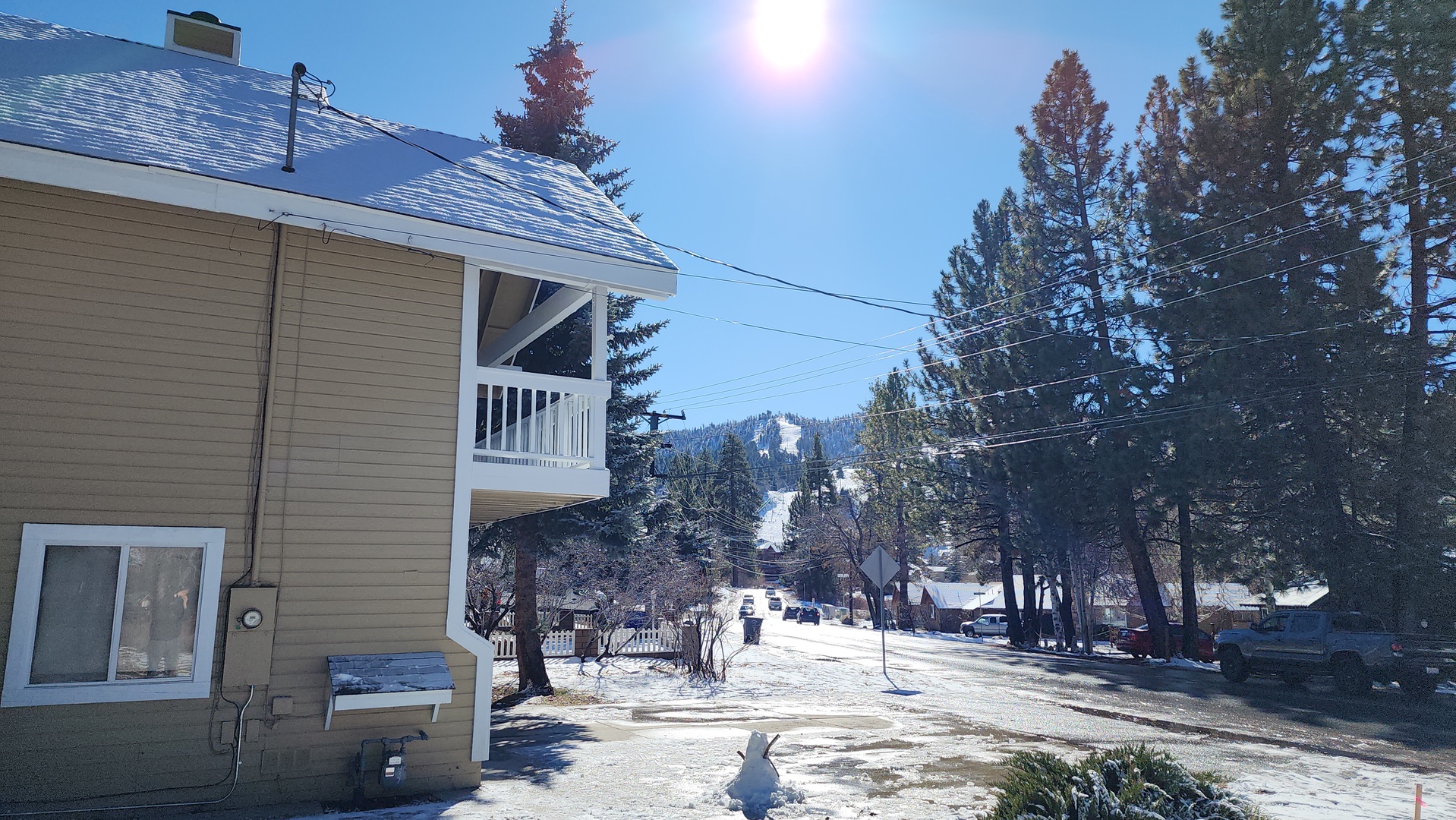 Steps from Bear Mountain ski resort