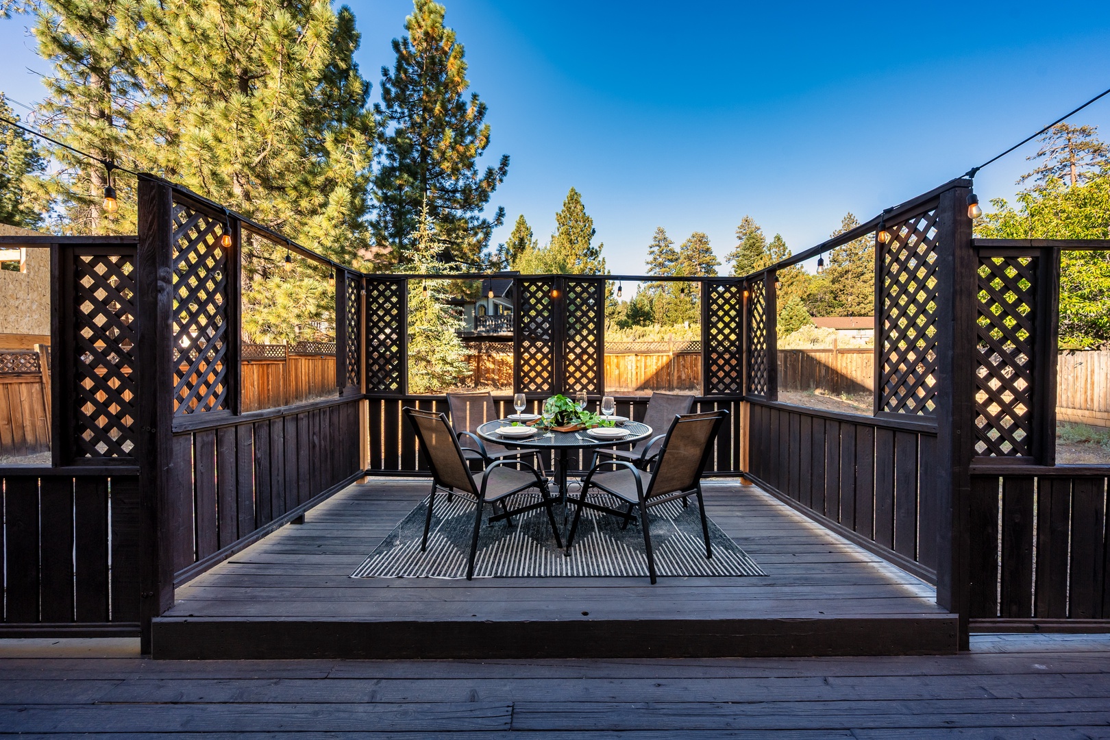 Dining al fresco!