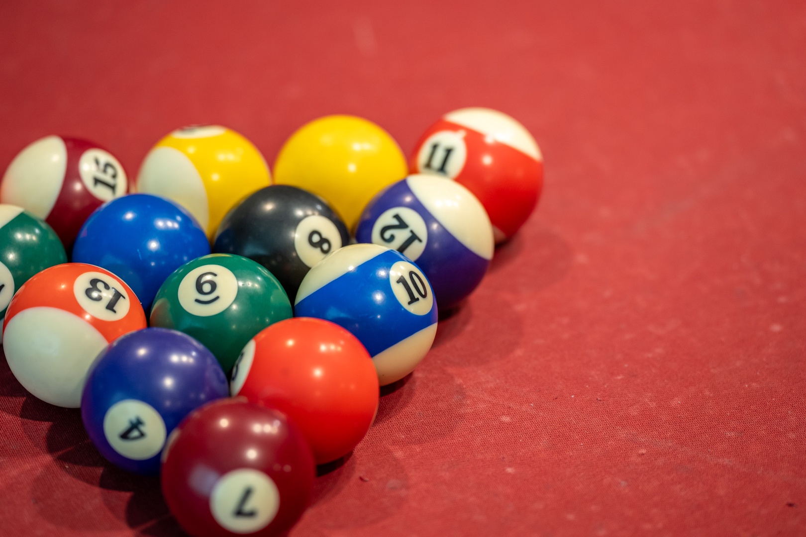 Challenge friends to a friendly game on your own pool table—perfect for cozy evenings in.