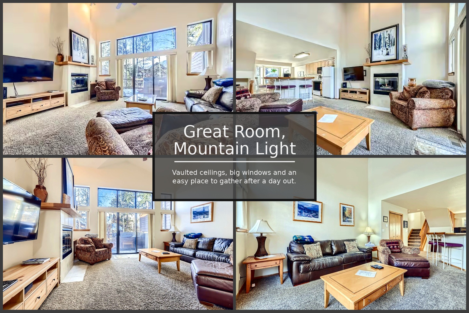 Expansive Living Space with Patio Access to Your Private Hot Tub