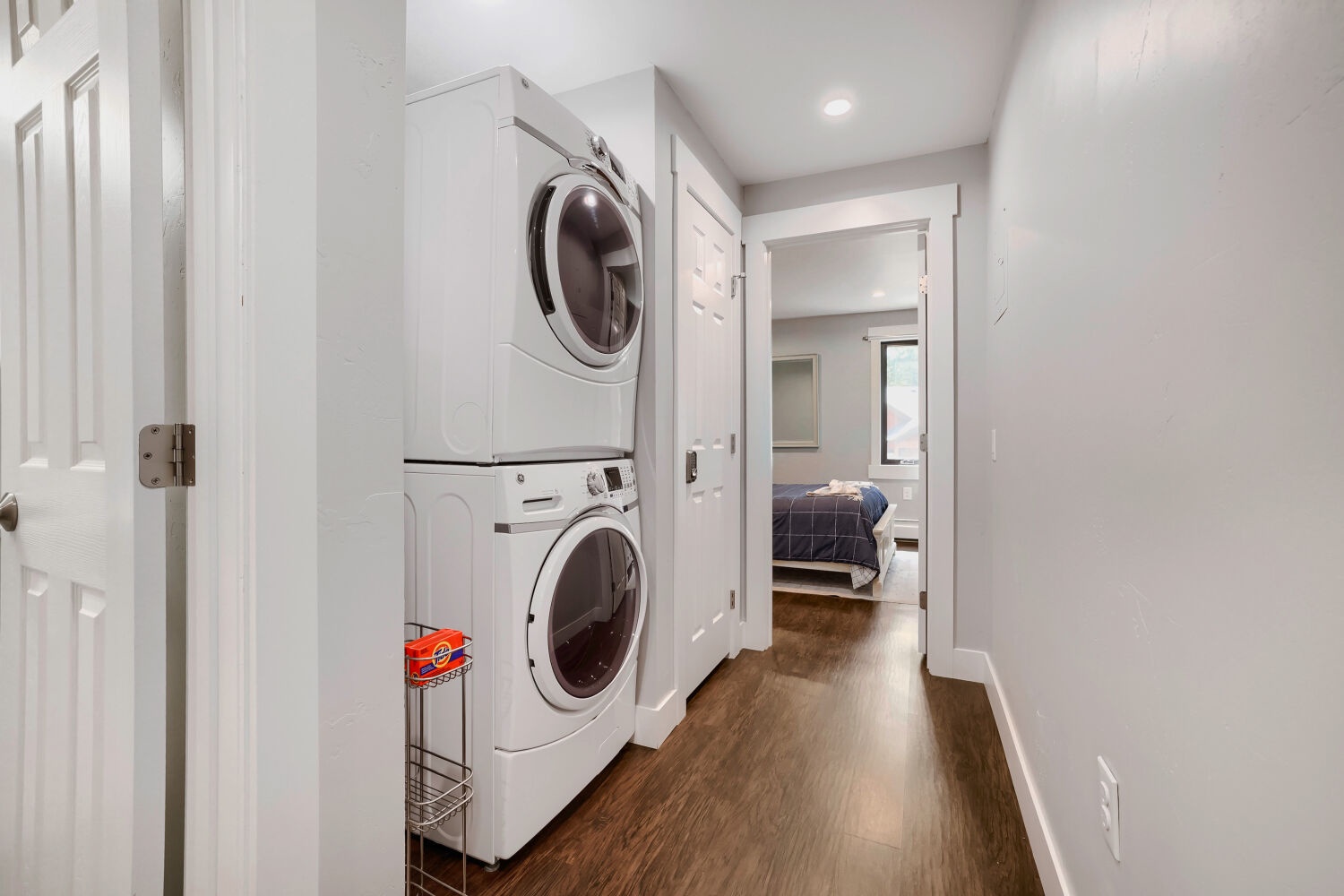 Your in-unit washer and dryer keep laundry simple, so you can pack light and stay fresh throughout your entire stay.