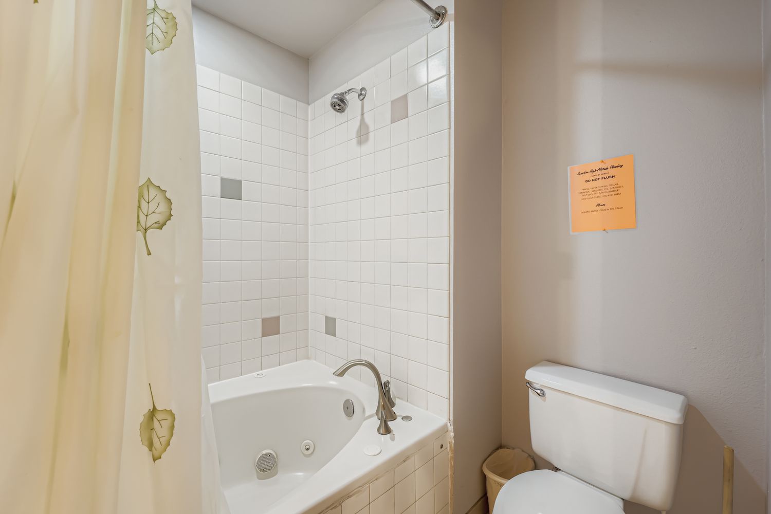 Refresh yourself in your private bathroom with a deep soaking tub, perfect for unwinding after exploring.