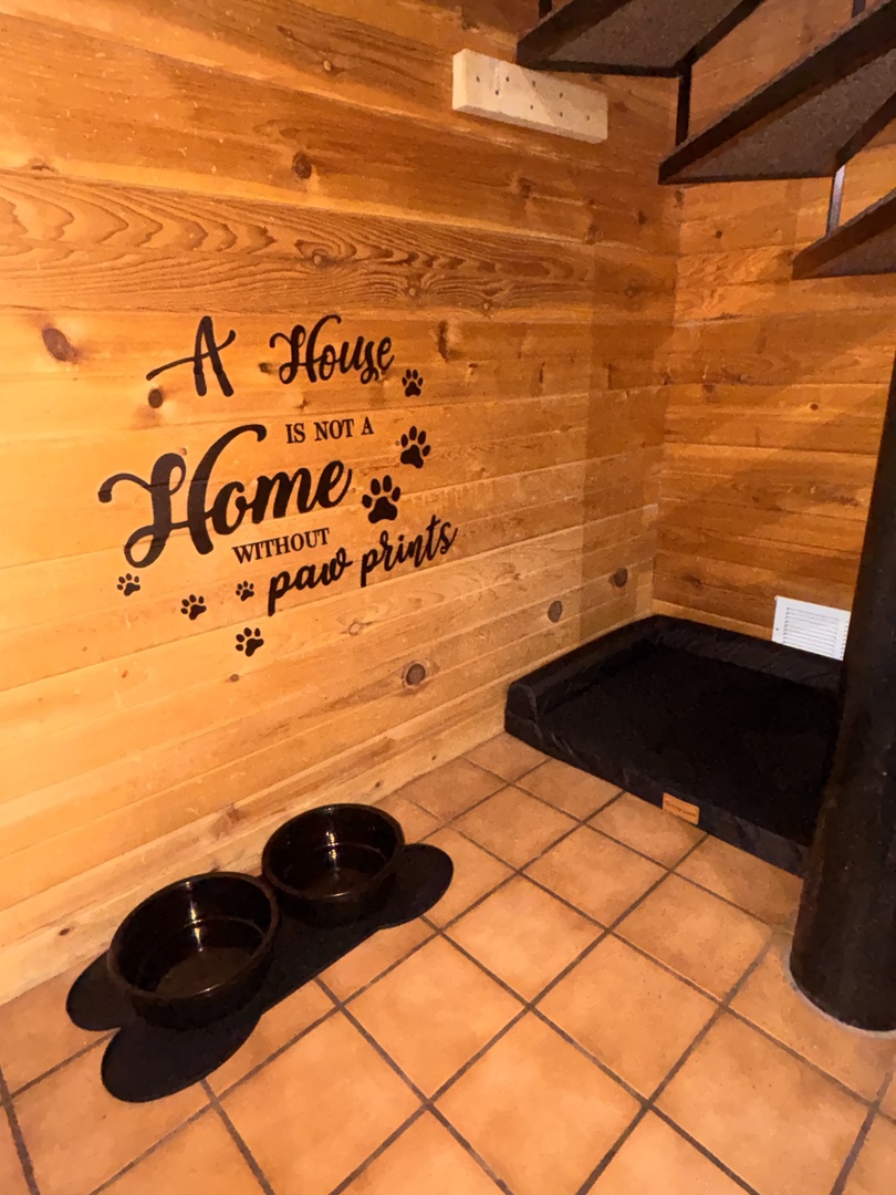 A pet-friendly retreat with everything your furry companion needs to feel right at home.