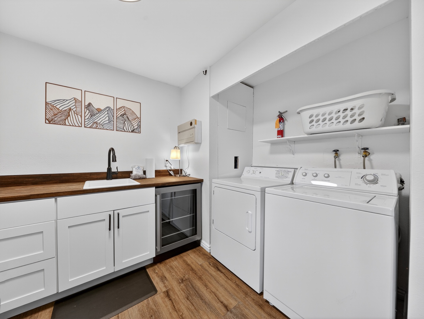 Private basement suite with kitchenette—great for extended stays or multi-group travel