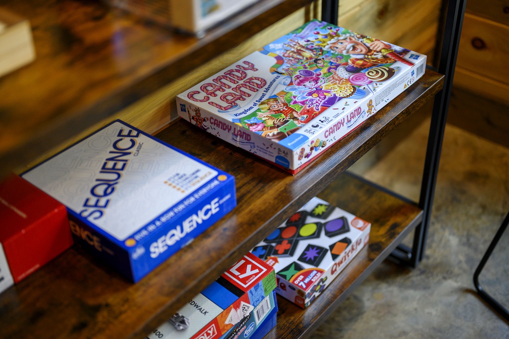 Challenge your friends to a game night with a fun selection of board games ready for your next stay.