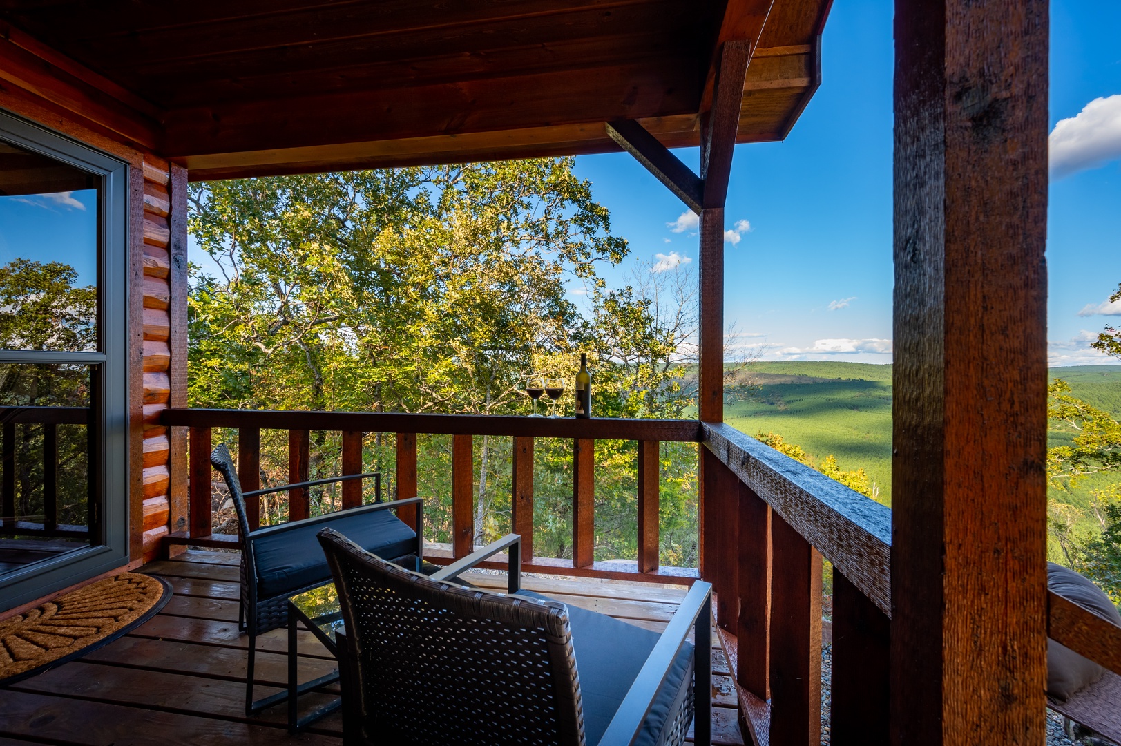 Step onto your private balcony and soak in breathtaking mountain vistas stretching endlessly before you. Perfect for morning coffee or evening relaxation.