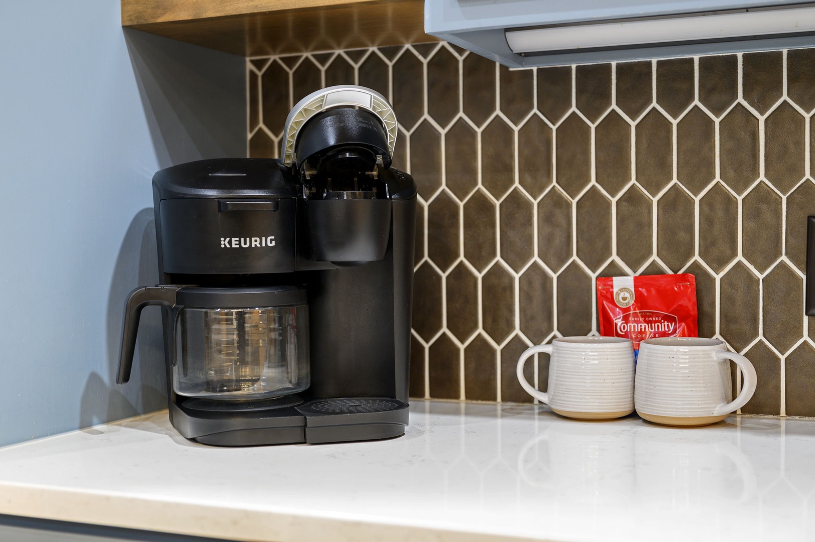 Start your mornings right with fresh coffee at your fingertips. This stylish setup invites you to brew your favorite blend and savor those first quiet moments of the day.