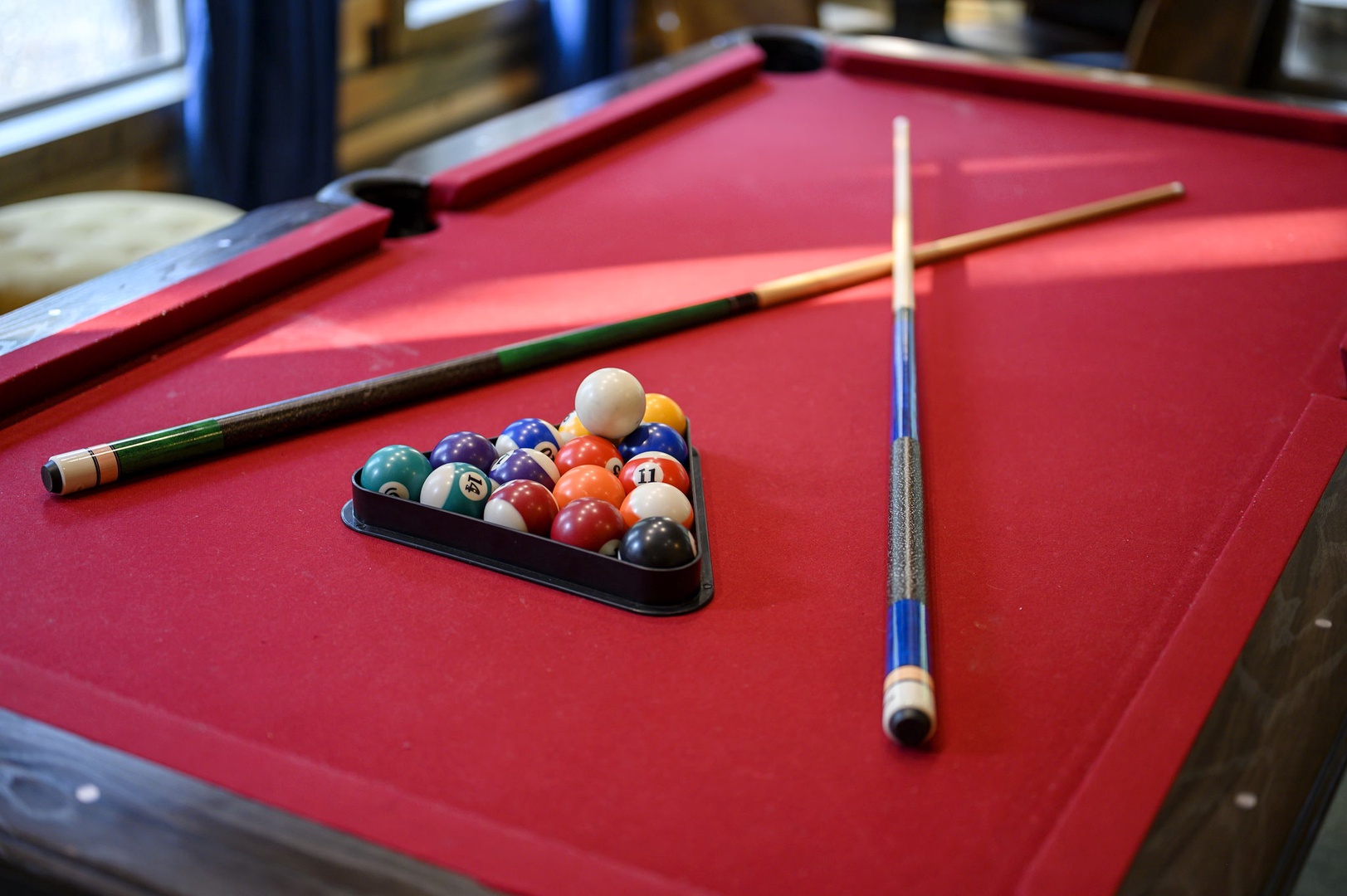 Challenge your friends to a game of billiards and enjoy some friendly competition during your stay.