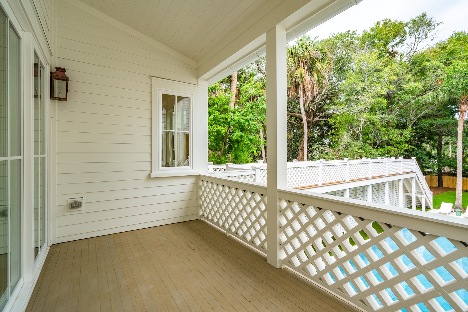 Step out onto your private covered porch and breathe in the lush surroundings. This peaceful outdoor nook is perfect for morning coffee or unwinding after a day of adventure.