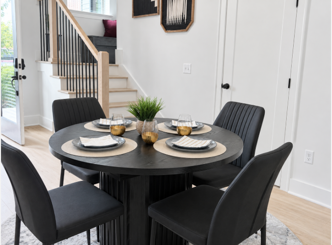 Dining area perfect for family meals