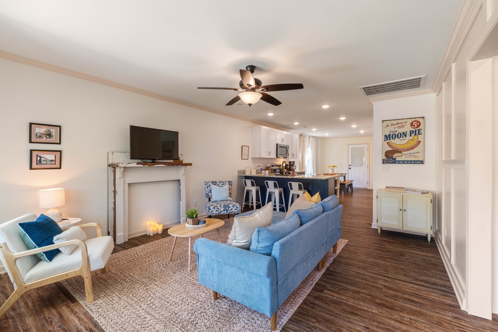 Spacious Living Room
