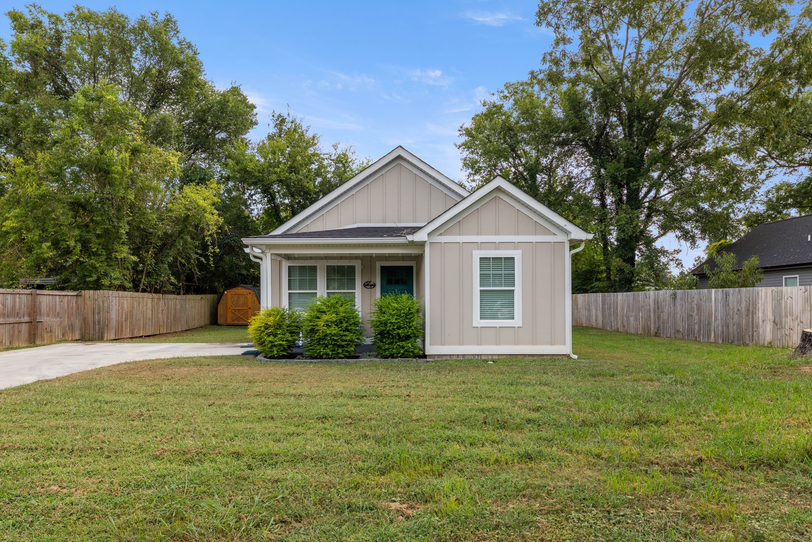 Charming property with private backyard