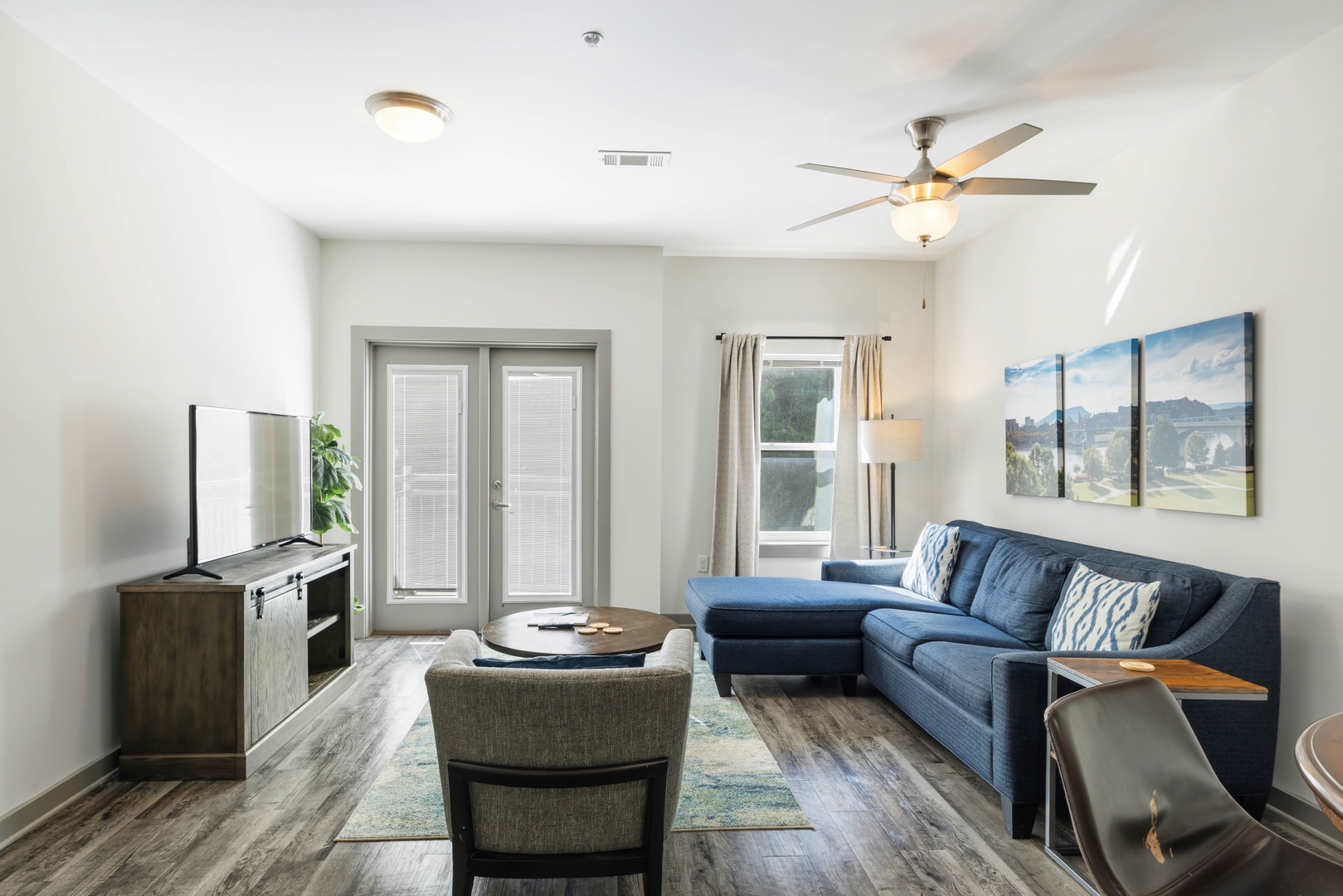 Kick back after a day of exploring with a cozy atmosphere, soft furnishings, and a welcoming space to recharge.