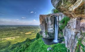Chase waterfalls and explore the natural beauty of Rock City on Lookout Mountain.