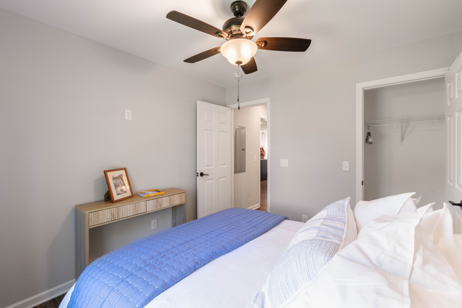 Drift off Under the Gentle Breeze of your Ceiling Fan.