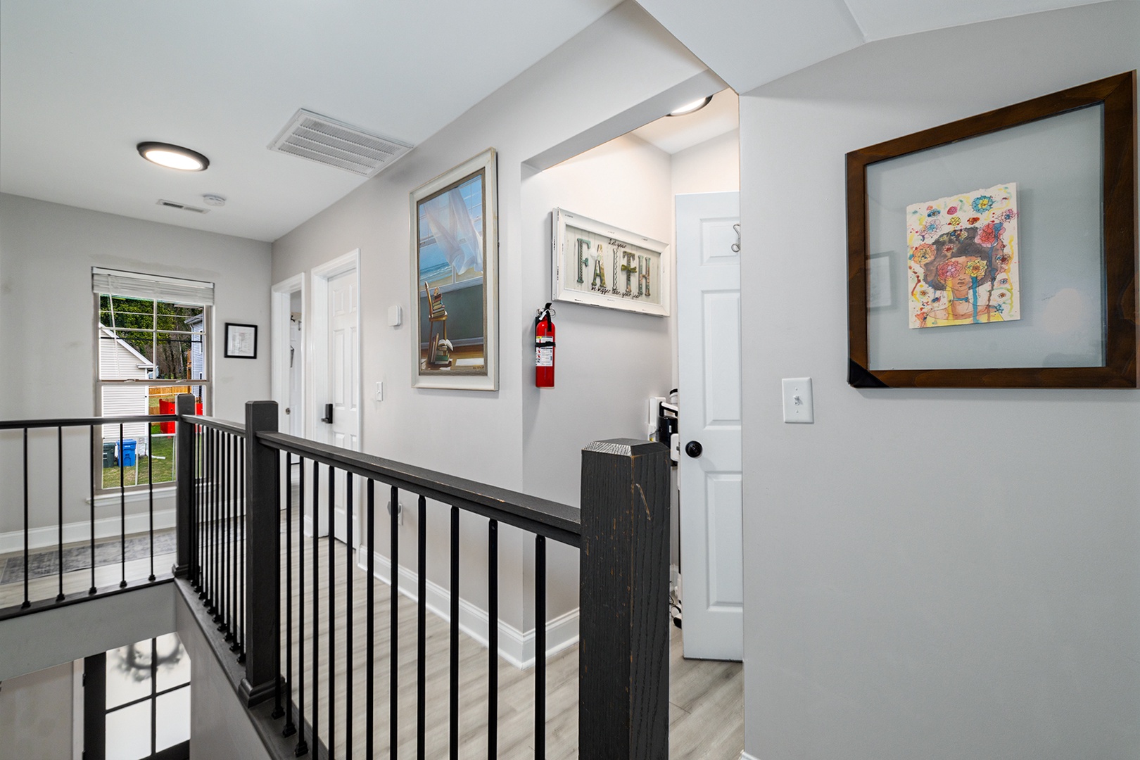 Upstairs hallway