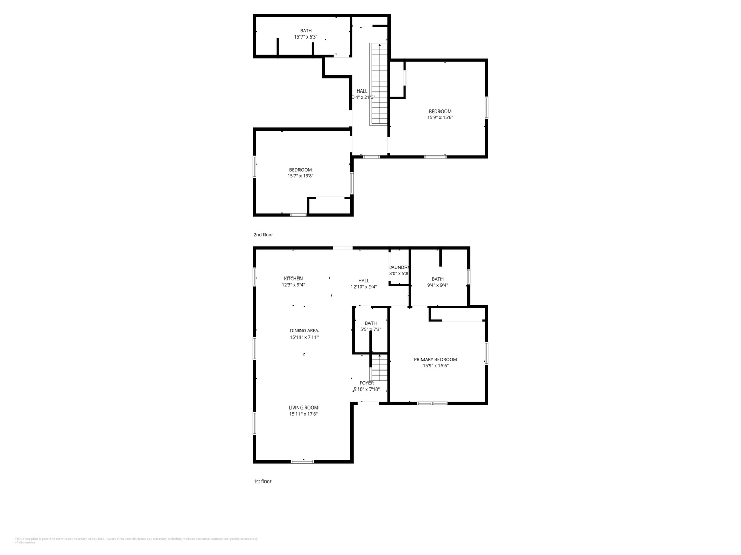 Detailed floor plan