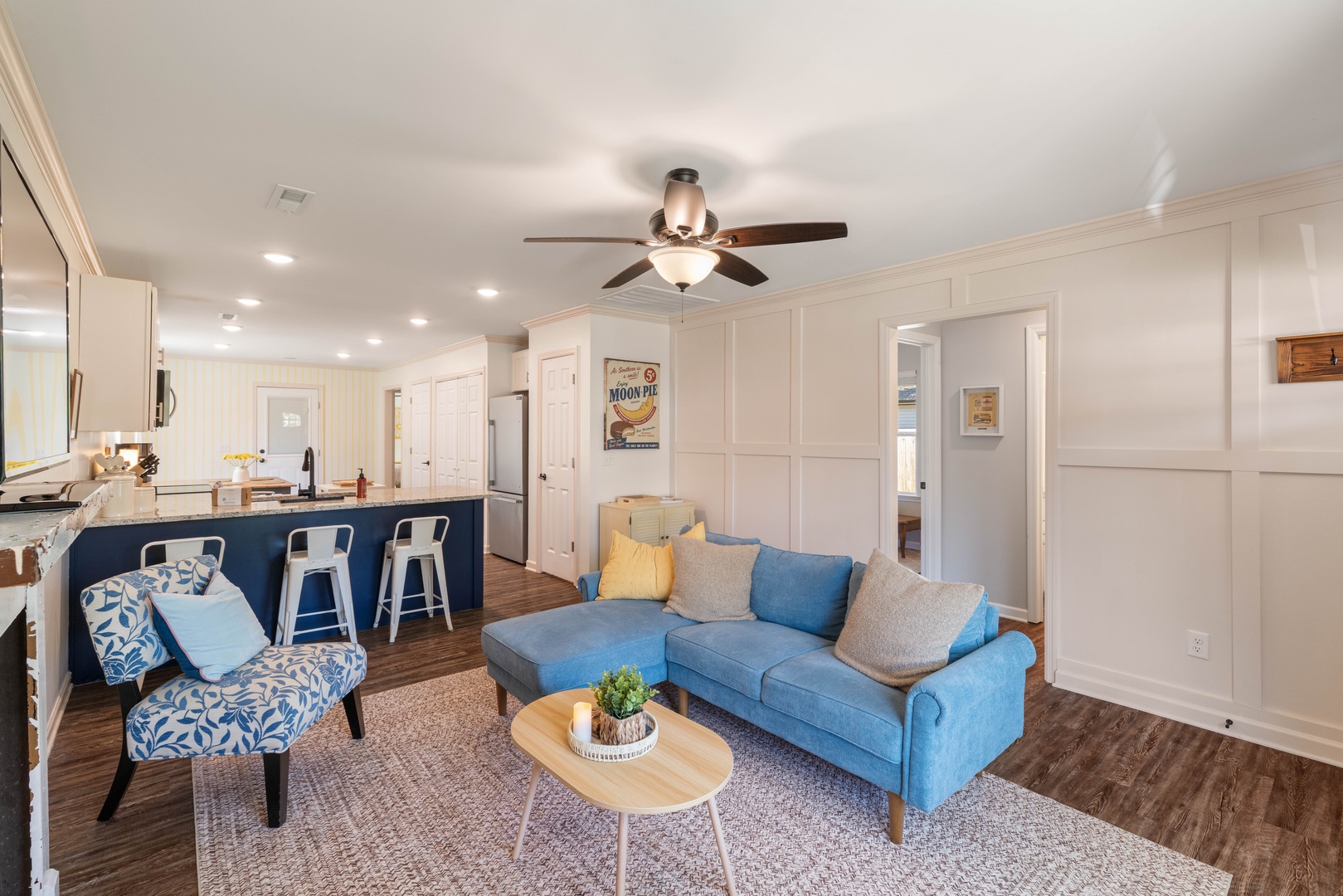 Cozy living room perfect for relaxing